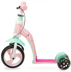 Самокат - біговел 2 в 1 MoMi Elios pink